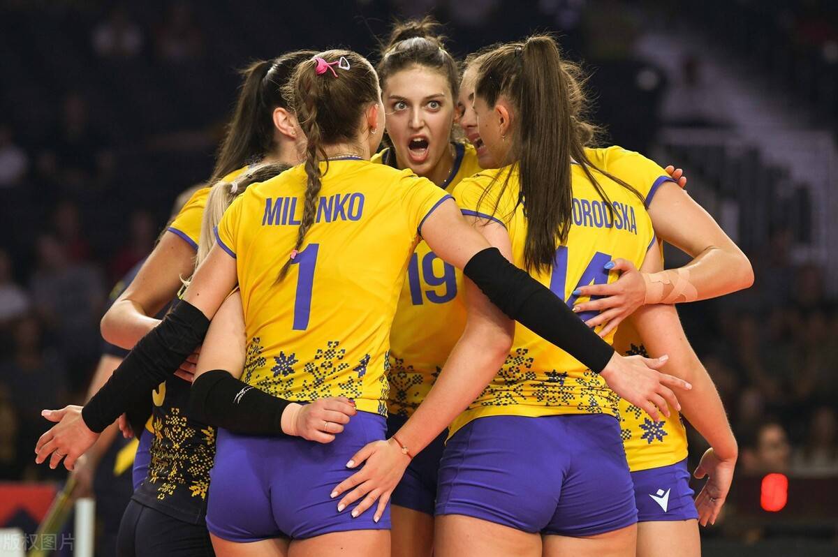 乌克兰队在赛场上大放异彩 乌克兰队在赛场上大放异彩