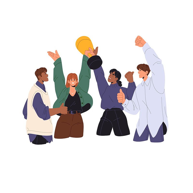 取得胜利的喜悦,球员们为团队荣耀而战 取得胜利的喜悦,球员们为团队荣耀而战