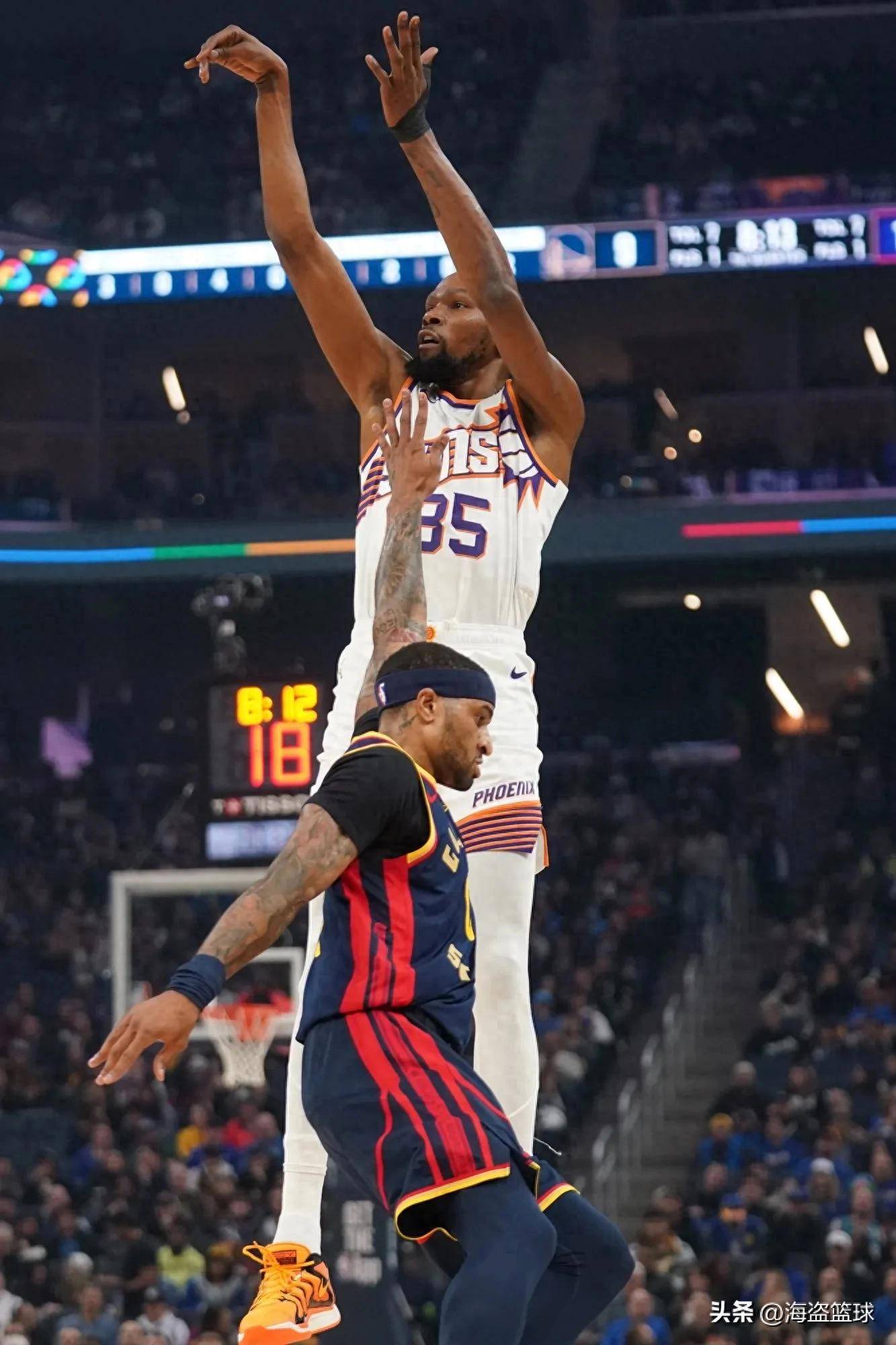 篮网大胜马刺，杜兰特狂飙30+得分